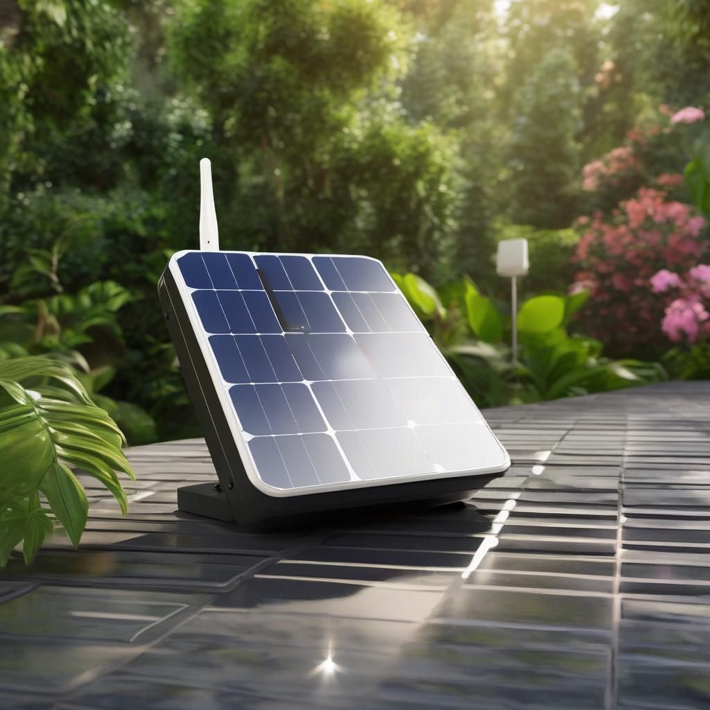 Solar Powered Camera Security