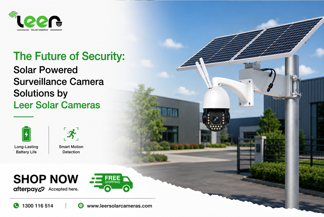 solar powered security camera