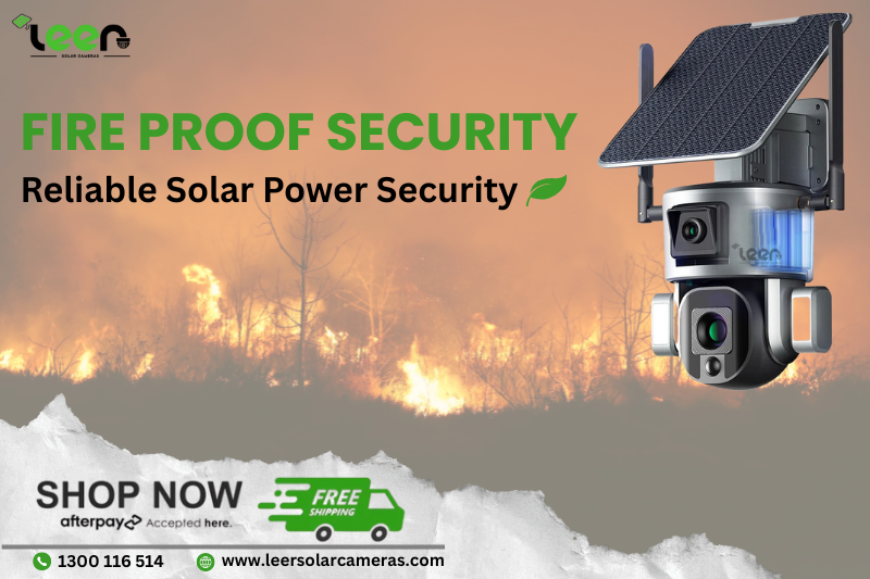 Bushfire Season is Back: How Solar Security Cameras Support Remote Monitoring