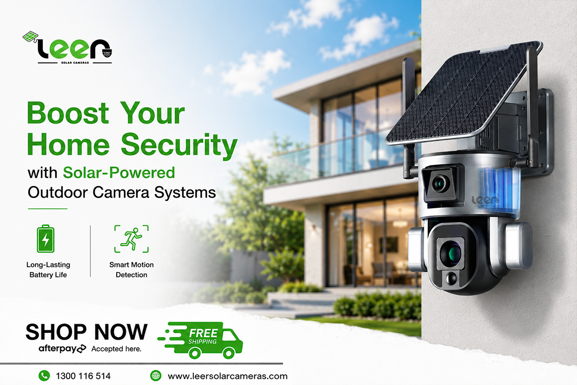 Solar-Powered Outdoor Camera