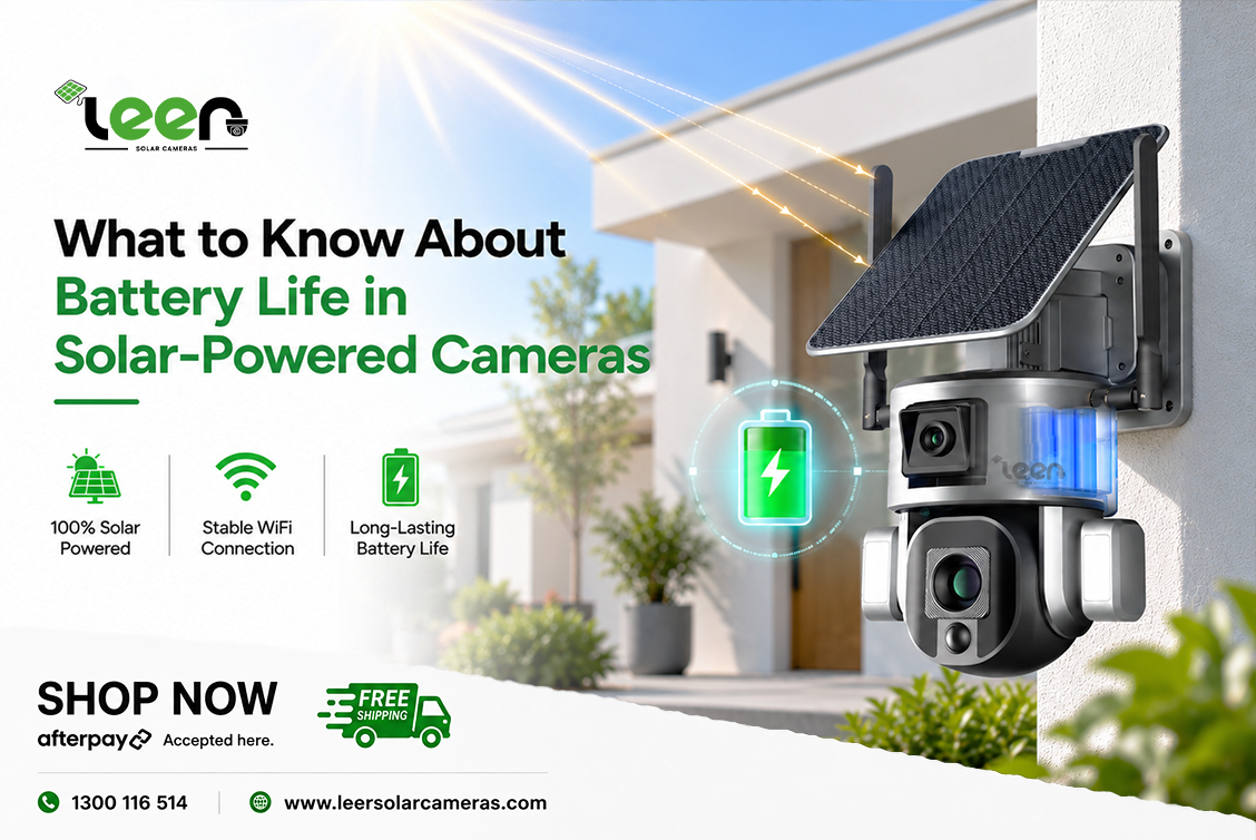 solar powered security camera