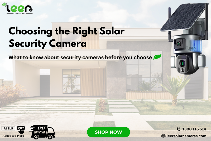 What to Know Before Buying a Solar Security Camera in Australia