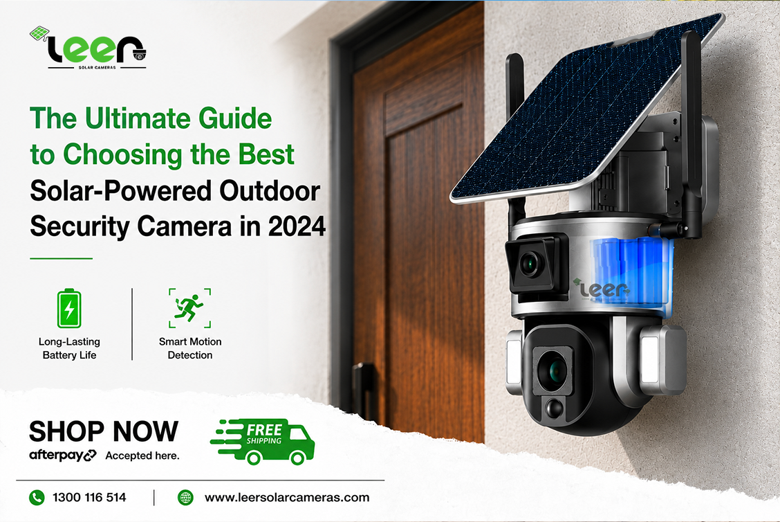 Solar powered camera security