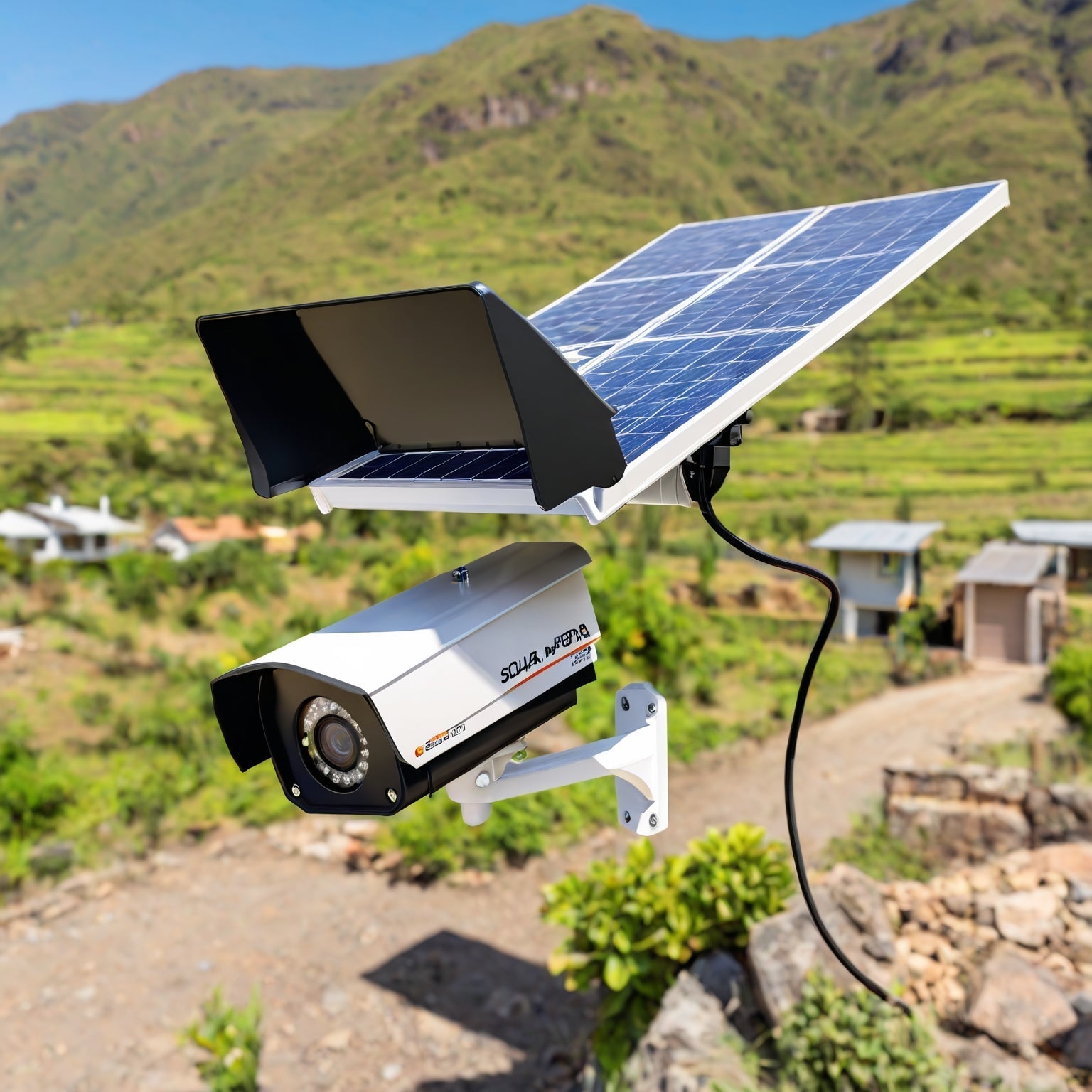 Solar Powered Surveillance Camera