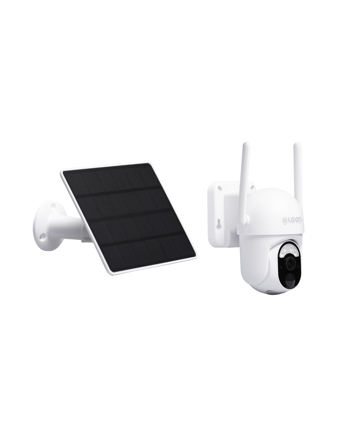 4G solar powered wireless security camera with separate solar panel, solar security camera, solar powered outdoor camera.