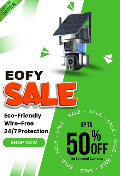 Solar Camera EOFY Sale Banner