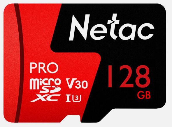 Netac xc Micro SD card  128GB v30 - 100 MB/s