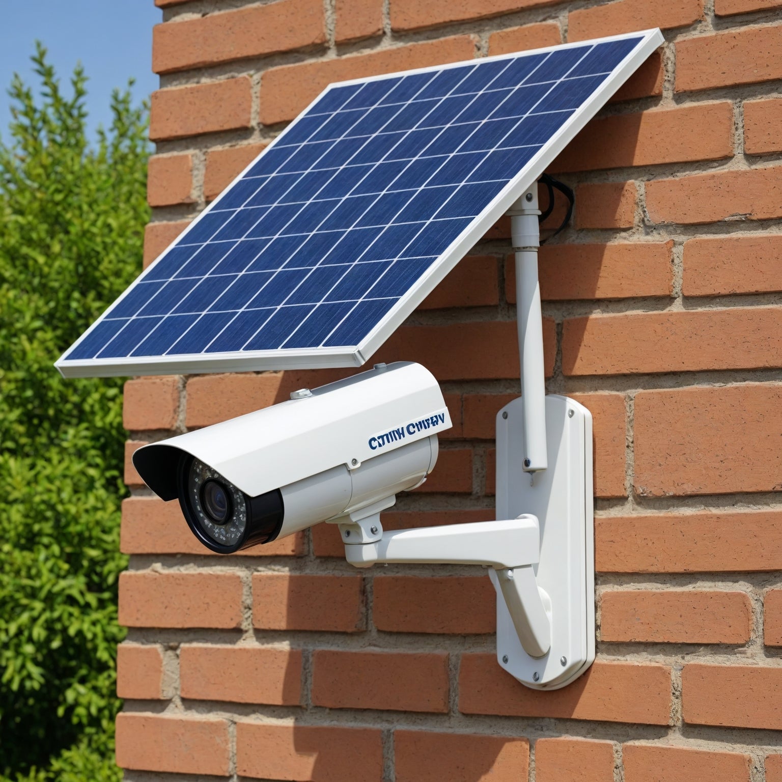 solar powered wireless security camera