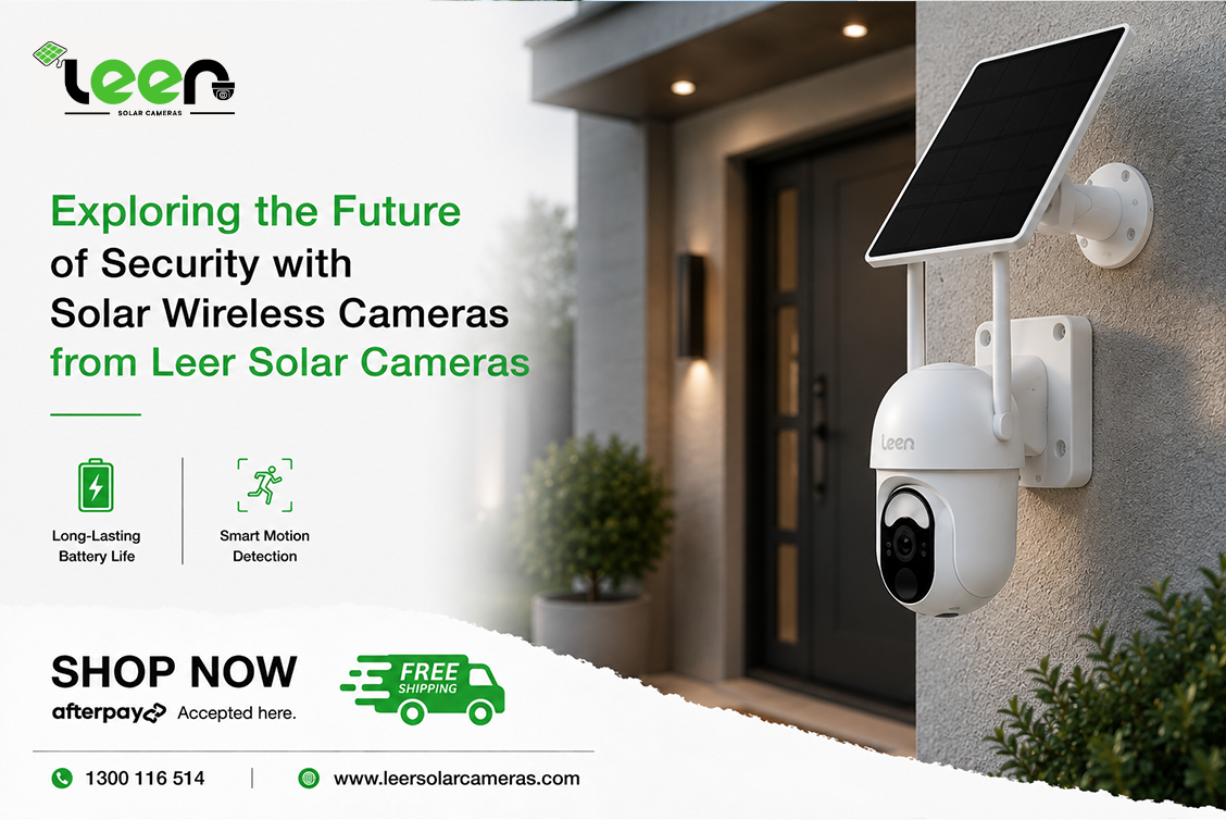 Solar wireless security camera