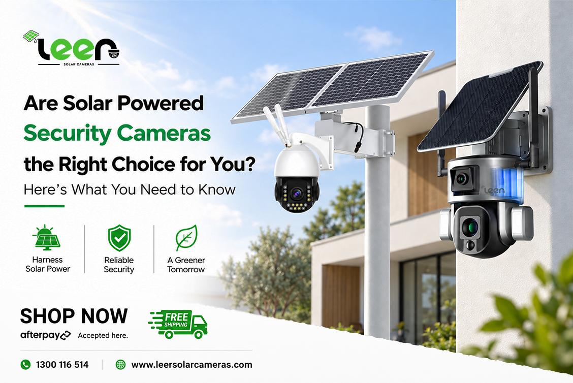 Solar Powered Security Cameras