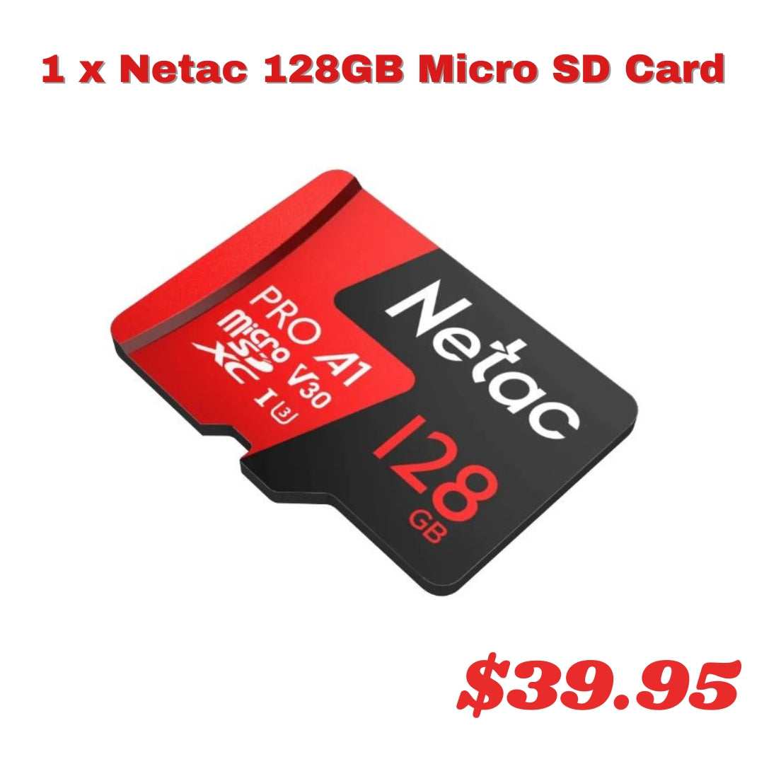 Netac xc Micro SD card  128GB v30 - 100 MB/s