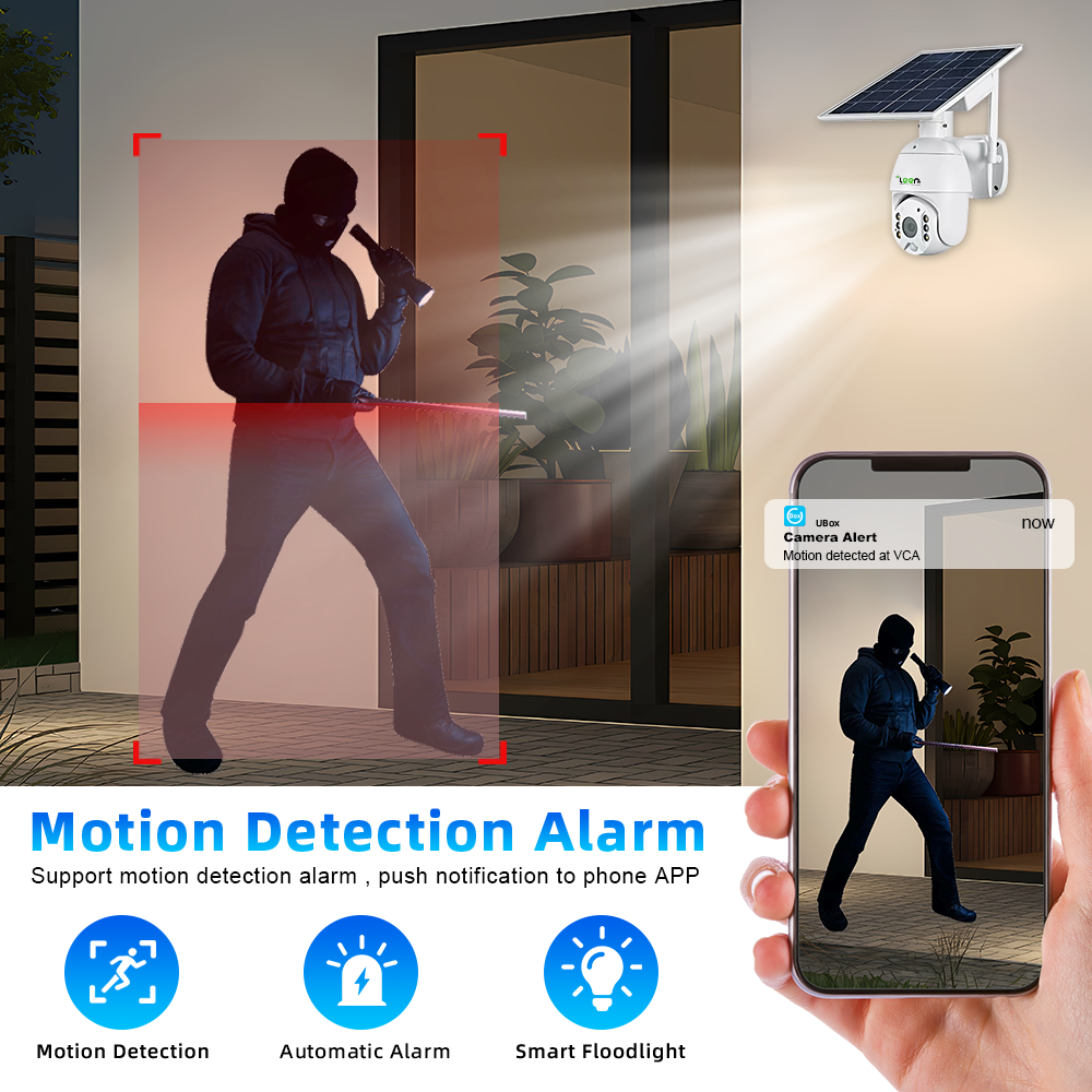 Guardian S10 – 4MP Solar PTZ Security Camera