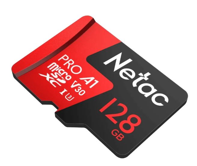 Netac 128GB Micro SD Card – V30 100MB/s