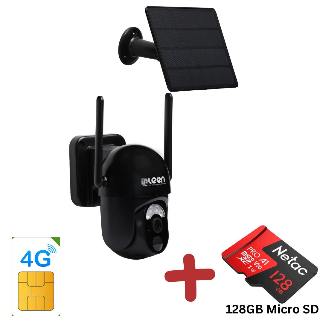 SC11 - 2MP 3x Digital Zoom Solar Camera - 4G SIM or WIFI 2.4g