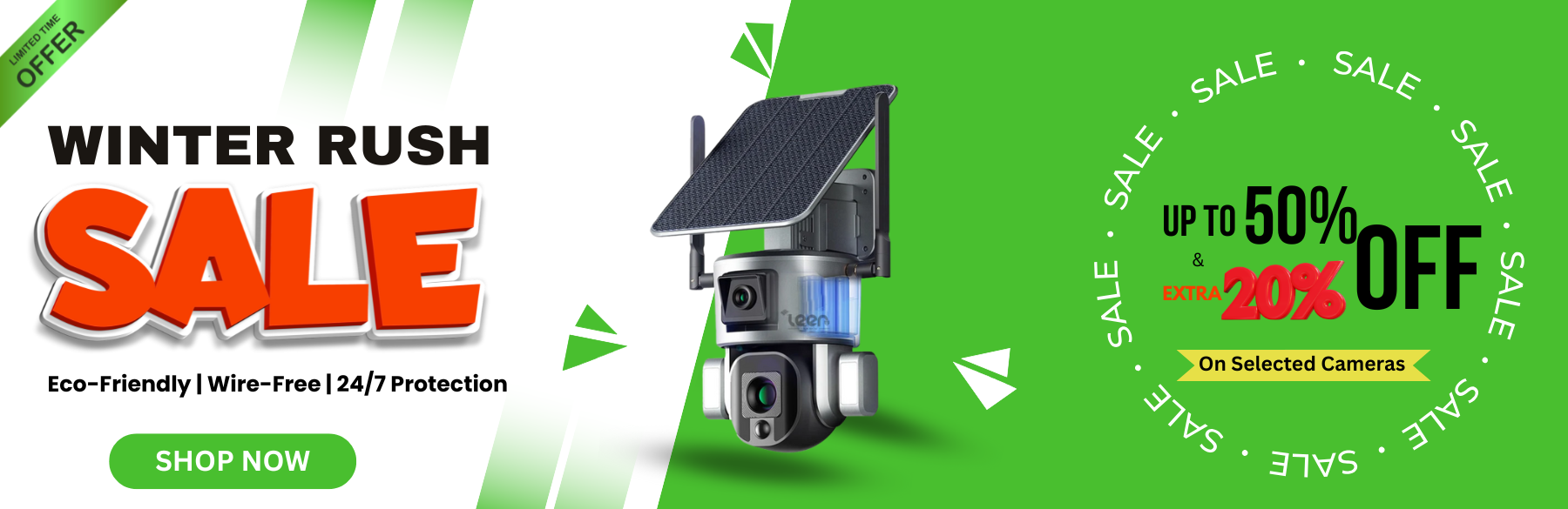 solar wireless security camera