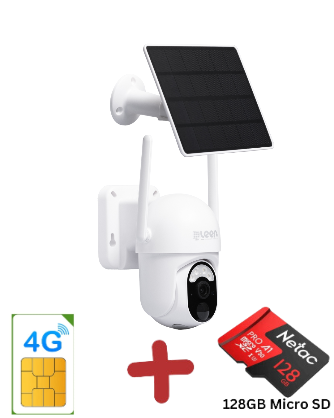 SC11 - 2MP 3x Digital Zoom Solar Camera - 4G SIM or WIFI 2.4g