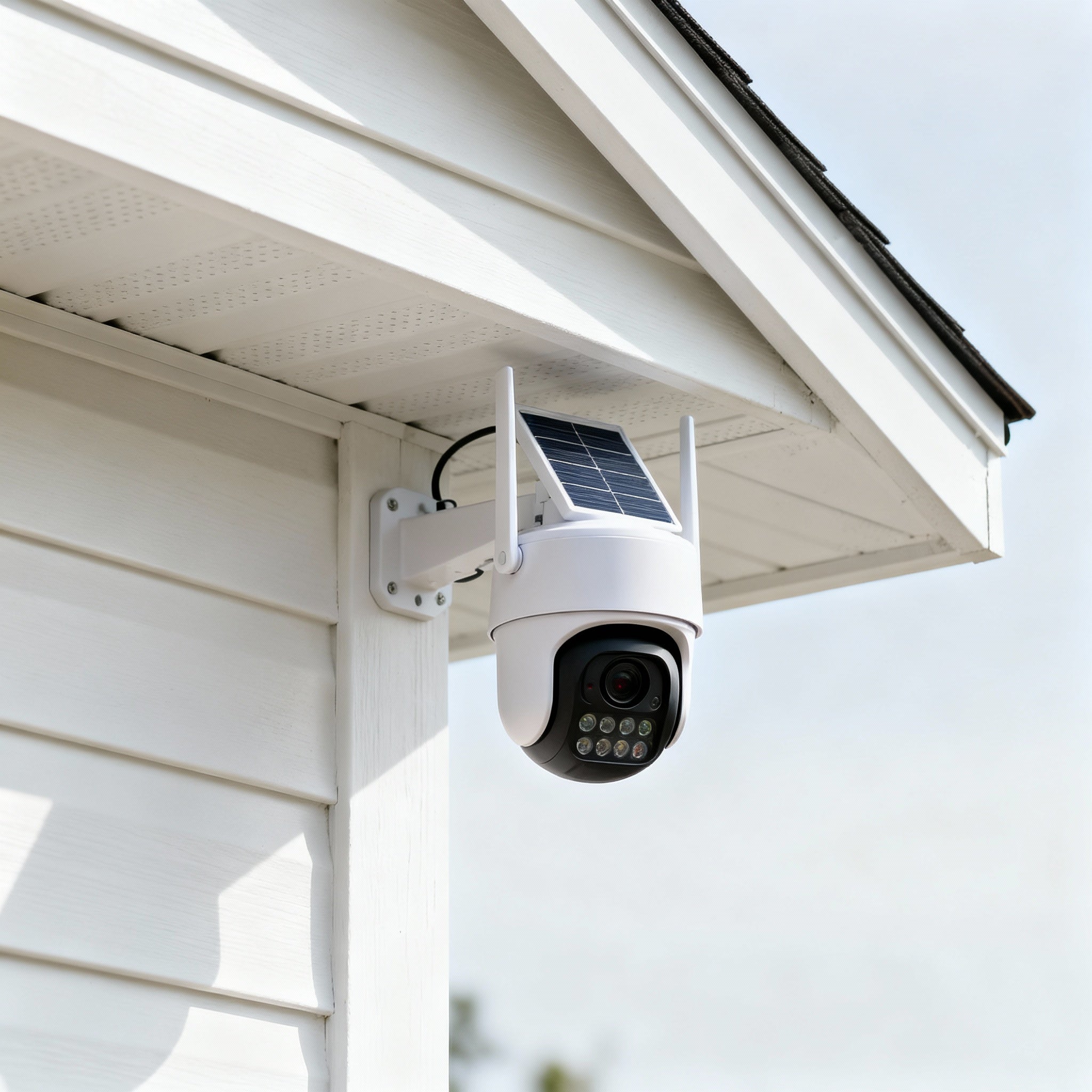 solar powered video surveillance